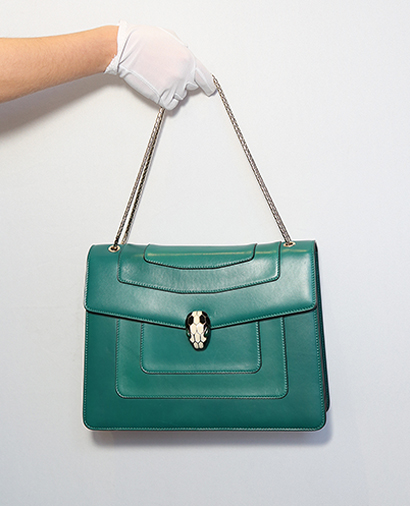Serpenti Forever Shoulder Bag, front view
